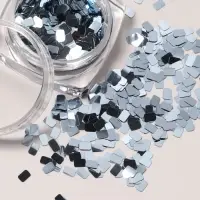 Пайетки для декора &laquo;Диско&raquo;, серебристые