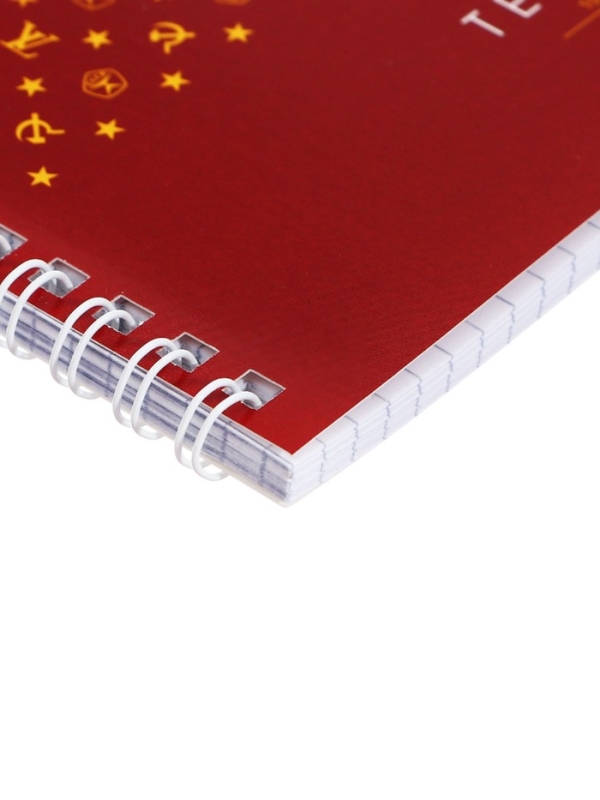 Тетрадь 48л кл на гребне "Проект Капланописьs", бл офсет 60-65г/м&sup2;, 4В МИКС