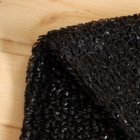 Мочалка &laquo;Мочало банное&raquo;, 45&times;12 см, чёрная, МИКС