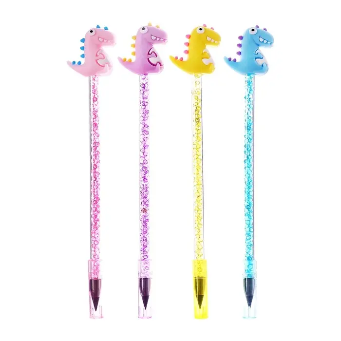 Карандаш чернографитный НВ, ВЕЧНЫЙ, Динозавры МИКС