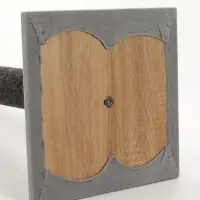 Когтеточка "Столбик" Lowcost ковролиновая с игрушкой,  35 х 35 х 85 см, микс цветов