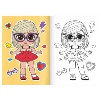 Раскраска &laquo;WOW Girls. Стильный образ&raquo;, формат А5, 12 стр.