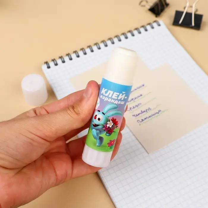 Клей-карандаш PVP 15 г, &laquo;Смешарики&raquo;