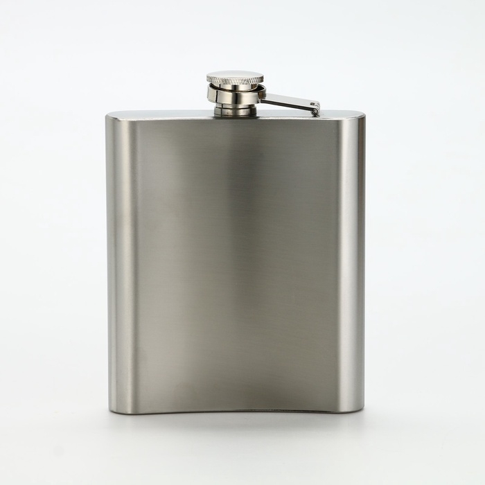 Фляжка &laquo;Антистресс&raquo;, 460 мл, серебристая