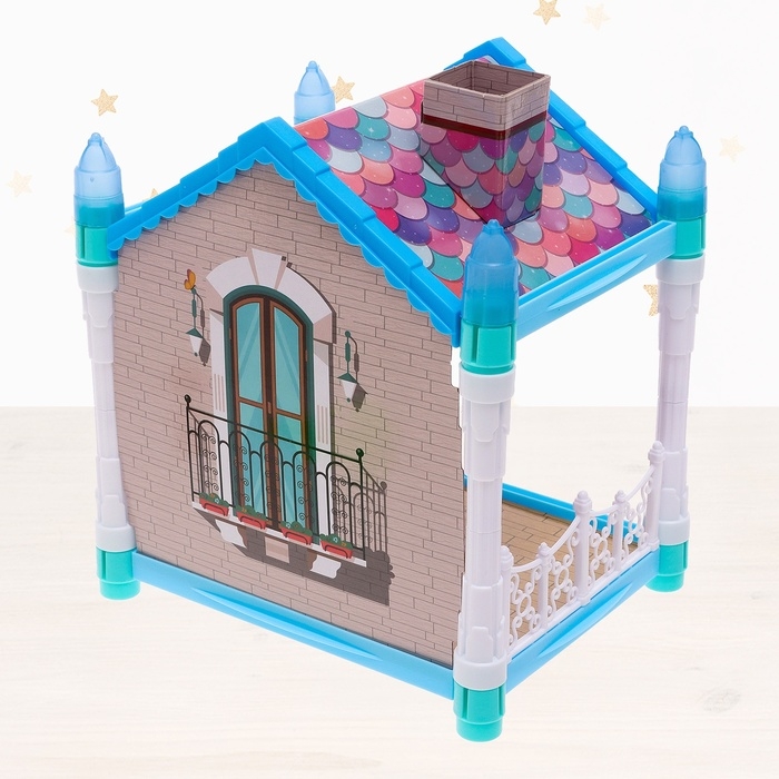 Дом для питомцев &laquo;Сказочная жизнь&raquo;, с питомцами и аксессуарами, свет