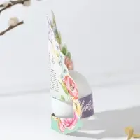 Открытка держатель для яйца &laquo;Нежность&raquo; на пасху, 12.4&times;13.9 см