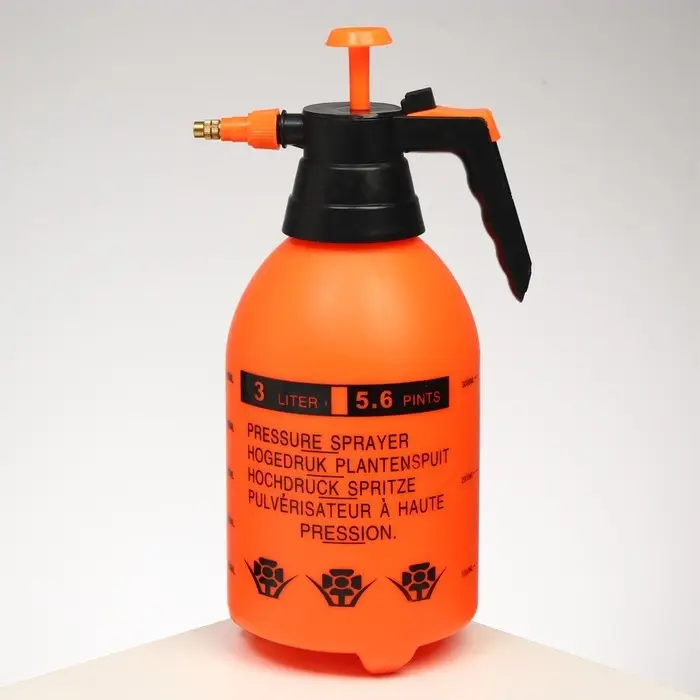 Опрыскиватель помповый, 3 л, металлический наконечник, Greengo