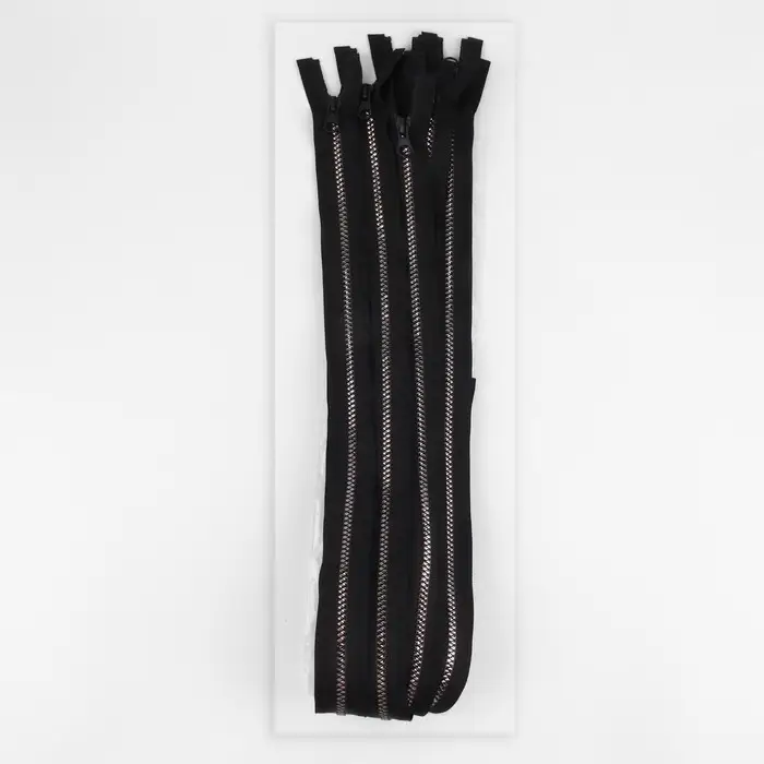 Молния &laquo;Трактор&raquo;, №5, разъёмная, замок автомат, 80 см, чёрная