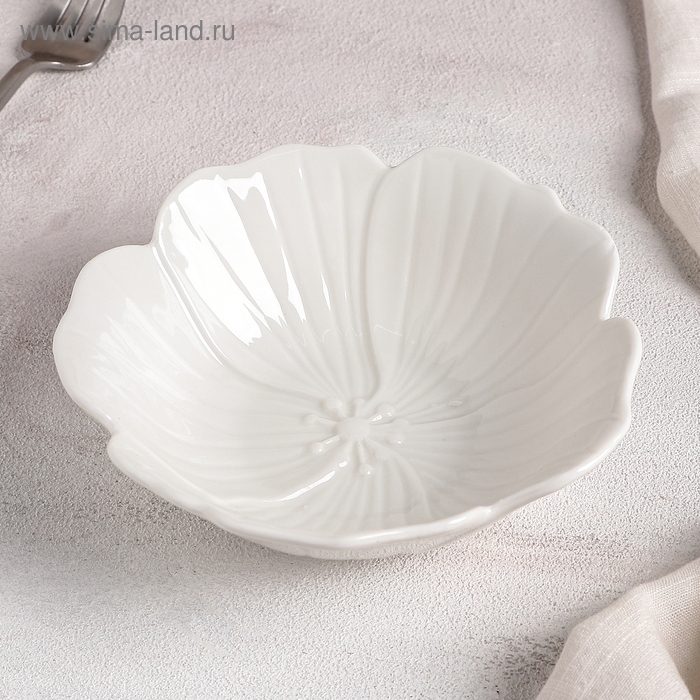 Блюдо керамическое «Цветочек», 15,5×4,5 см Блюдо керамическое «Цветочек», 15,5×4,5 см