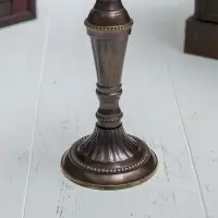 Подсвечник латунь на 1 свечу "Кали" 14х6,5х6,5 см