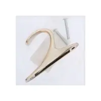 Крючок мебельный CAPPIO STANDART, однорожковый, цвет золото