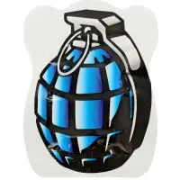 Прикол бомбочка &laquo;Граната&raquo;, 9,5 &times; 7 &times; 1 см, цвета МИКС