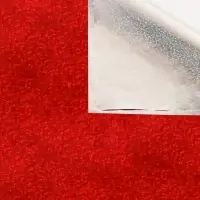 Пленка голографическая, &laquo;Конфетти&raquo;, красная, 70 см &times; 1 м