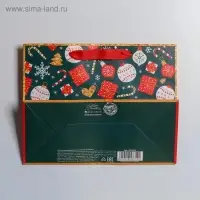 Пакет подарочный новогодний ламинированный &laquo;Счастья в Новом году&raquo;, MS 23 х 18 х 10 см