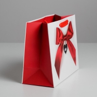 Пакет подарочный ламинированный горизонтальный, упаковка, &laquo;Счастье моё&raquo;, MS 18 х 23 х 10 см