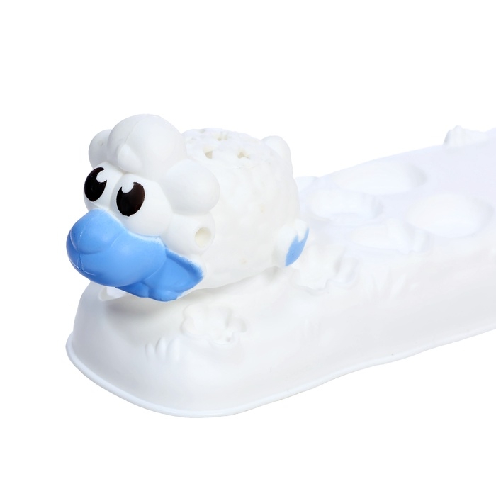 Набор для игры с мягким пластилином &laquo;Зверятки&raquo;, 3 баночки с массой для лепки, 5 предметов