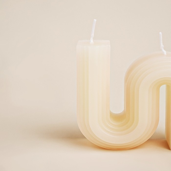 Свеча восковая, 9,3&times;8&times;2 см