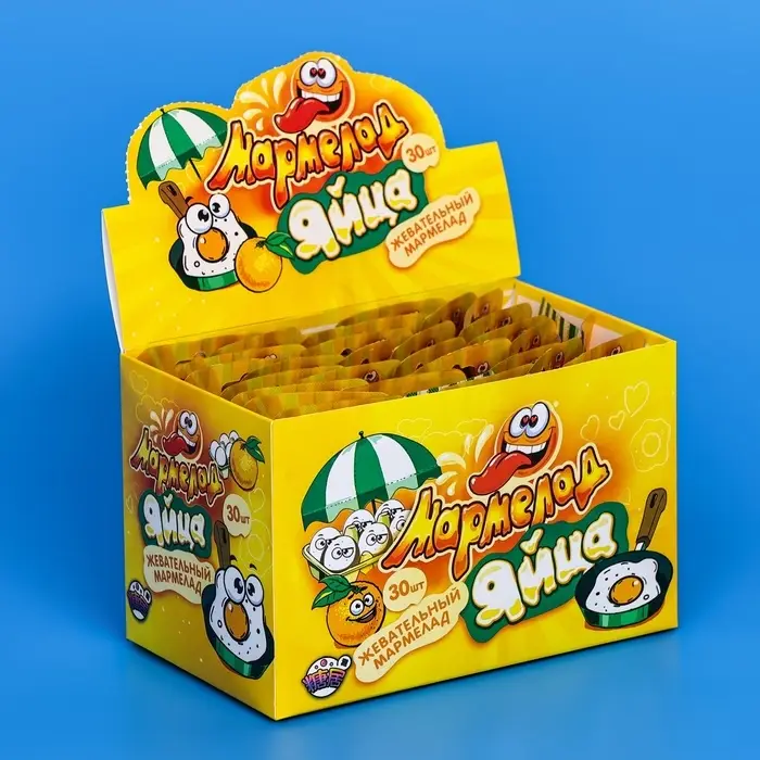Мармелад жевательный &laquo;Яйца&raquo;, 8 г