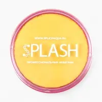 Аквагрим  в шайбе , регулярный, желтый, 32 гр.