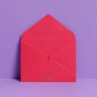 Подарочный конверт "With love", тиснение, дизайнерская бумага, 9 &times; 7 см