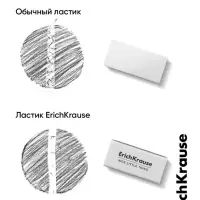 Ластик ErichKrause Nice Little Thing, 32 х 15 х 12 мм, средней жёсткости, гипоаллергенный