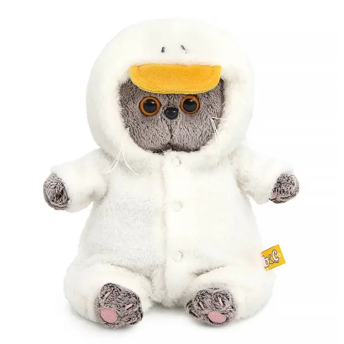 Мягкая игрушка "Басик baby в комбинезоне "Гусик", 20 см BB-159