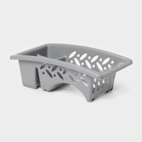 Сушилка для посуды, 32,5&times;19&times;11 см, цвет серый