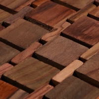 Коврик из тикового дерева, 30х20х0,7 см