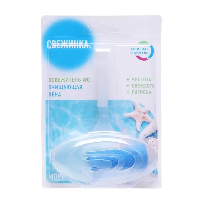 Подвесной очиститель для унитаза, Свежинка "Море", 30 гр