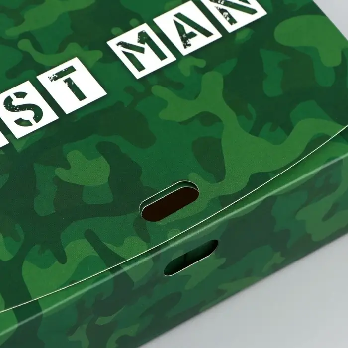 Коробка подарочная, упаковка, &laquo;Best man&raquo;, 16.5 х 12 х 5 см, БЕЗ ЛЕНТЫ