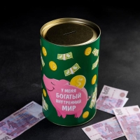 Копилка XXL &laquo;Денег много не бывает&raquo;, 20 х 12,5 см