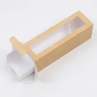 Коробка для макарун, кондитерская упаковка, &laquo;Крафт&raquo;, 5.5 х 18 х 5.5 см