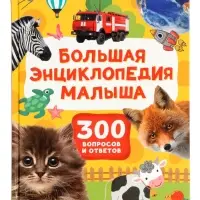 Большая энциклопедия малыша. 300 вопросов и ответов. 144 стр.