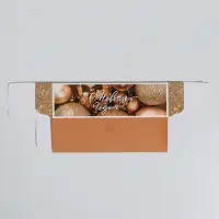 Коробка складная &laquo;Новогодние шары&raquo; 18 х 5,5 х 5,5 см.