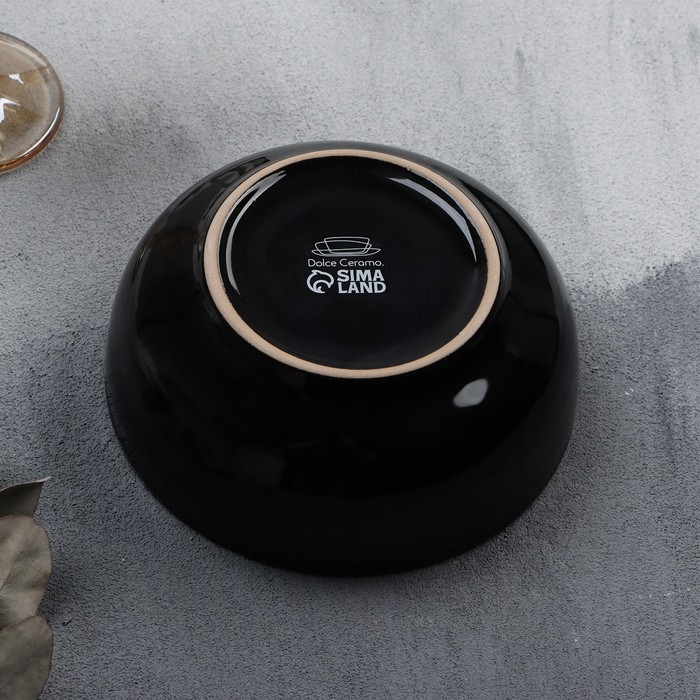 Глубокая тарелка керамическая &laquo;Орнамент&raquo;, 15.5 х 6.5 см, 800 мл