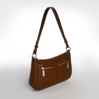 Сумка женская TEXTURA, маленький размер, цвет коричневый