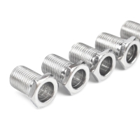 Комплект одиночной колковой механики Music Life, серебристые, 3+3