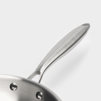 Сковорода 3Ply d=27,5 см, h=5 см, толщина 2,2 мм, индукция