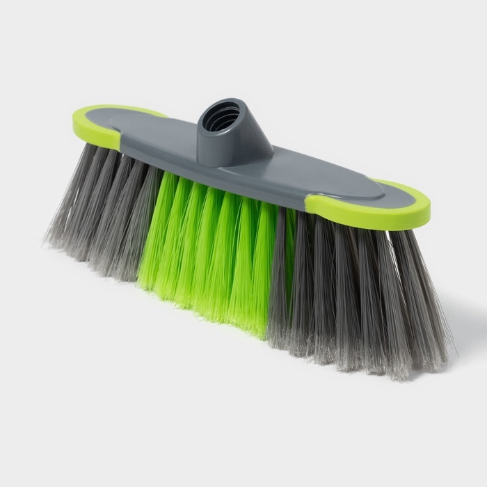Щётка для пола Доляна, комплектующее, 27&times;6 см, зелёная