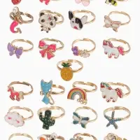 Кольцо детское &laquo;Приключение&raquo;, форма МИКС, цветное, безразмерное