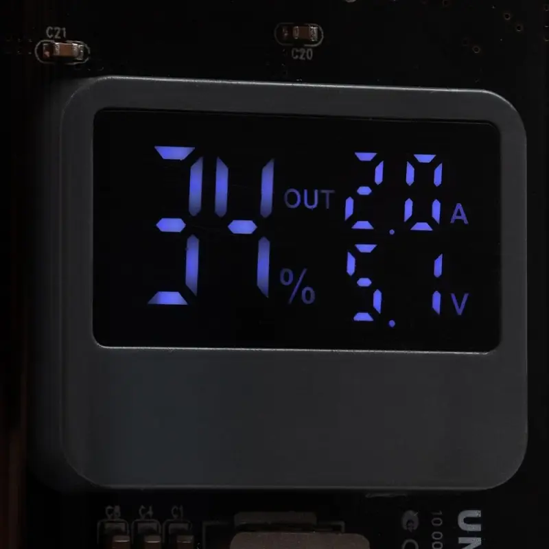 Аккумулятор c быстрой зарядкой Trellis Geek 10000 мАч, темно-серый