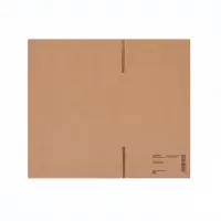 Коробка складная, бурая, 27&times;19&times;19.5 см