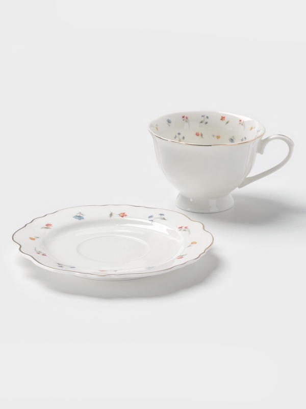 Чайная пара 220 мл WY "Flowers song"