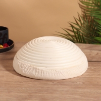 Корзинка с тканевым подкладом, 25х25х9 см, ротанг