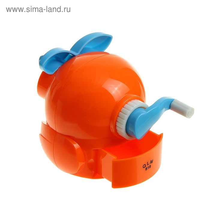 Точилка механическая с контейнером "Сова", МИКС