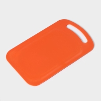 Доска разделочная пластиковая Доляна &laquo;Дуга&raquo;, прямоугольная, 25&times;15 см, цвет МИКС