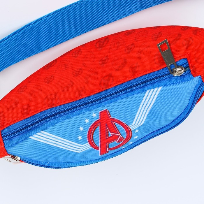 Сумка поясная детская, 25х6х13 см, Мстители