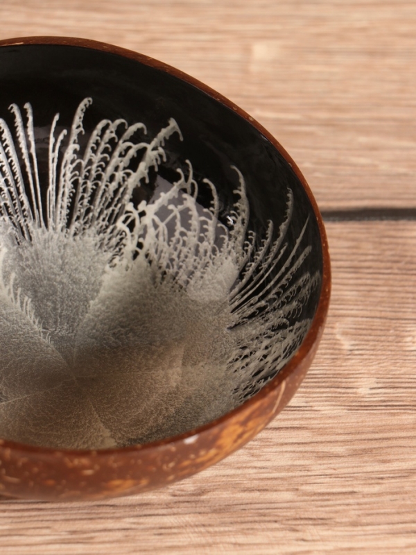 Чаша "Черепаха" 14х14х6 см, кокос