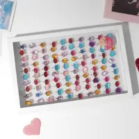 Кольцо &laquo;Выбражулька&raquo; созвездия, безразмерное, форма МИКС, МИКС в золоте