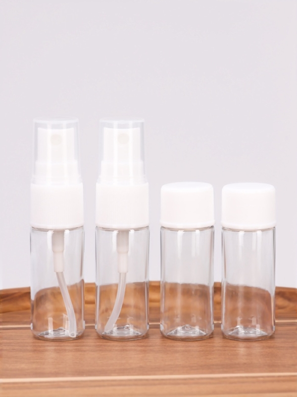 Набор для хранения, 4 предмета, цвет белый/прозрачный